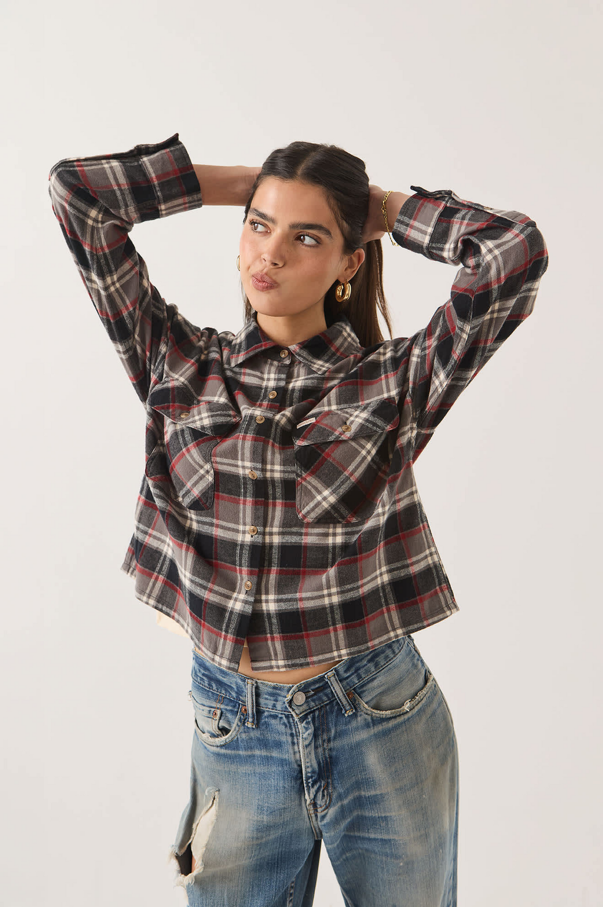 Bowery Crop W L/S Overshirt