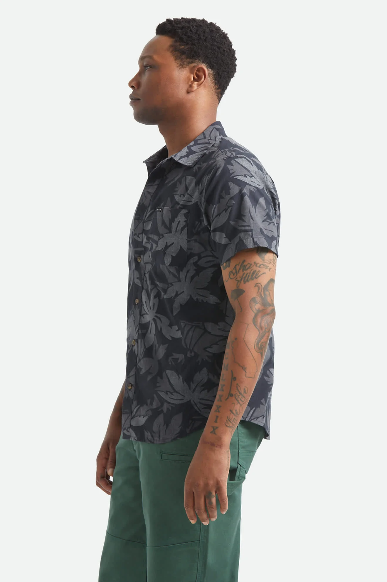 Charter Print Short Sleeve Woven Shirt