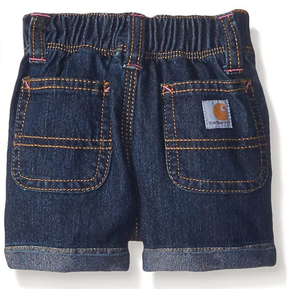 Ruffle Denim Shorts