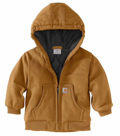 .Canvas Insulated Hooded Active Jacket