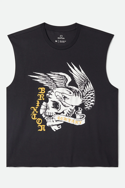 Wolcott Worn In Boxy Muscle Tank